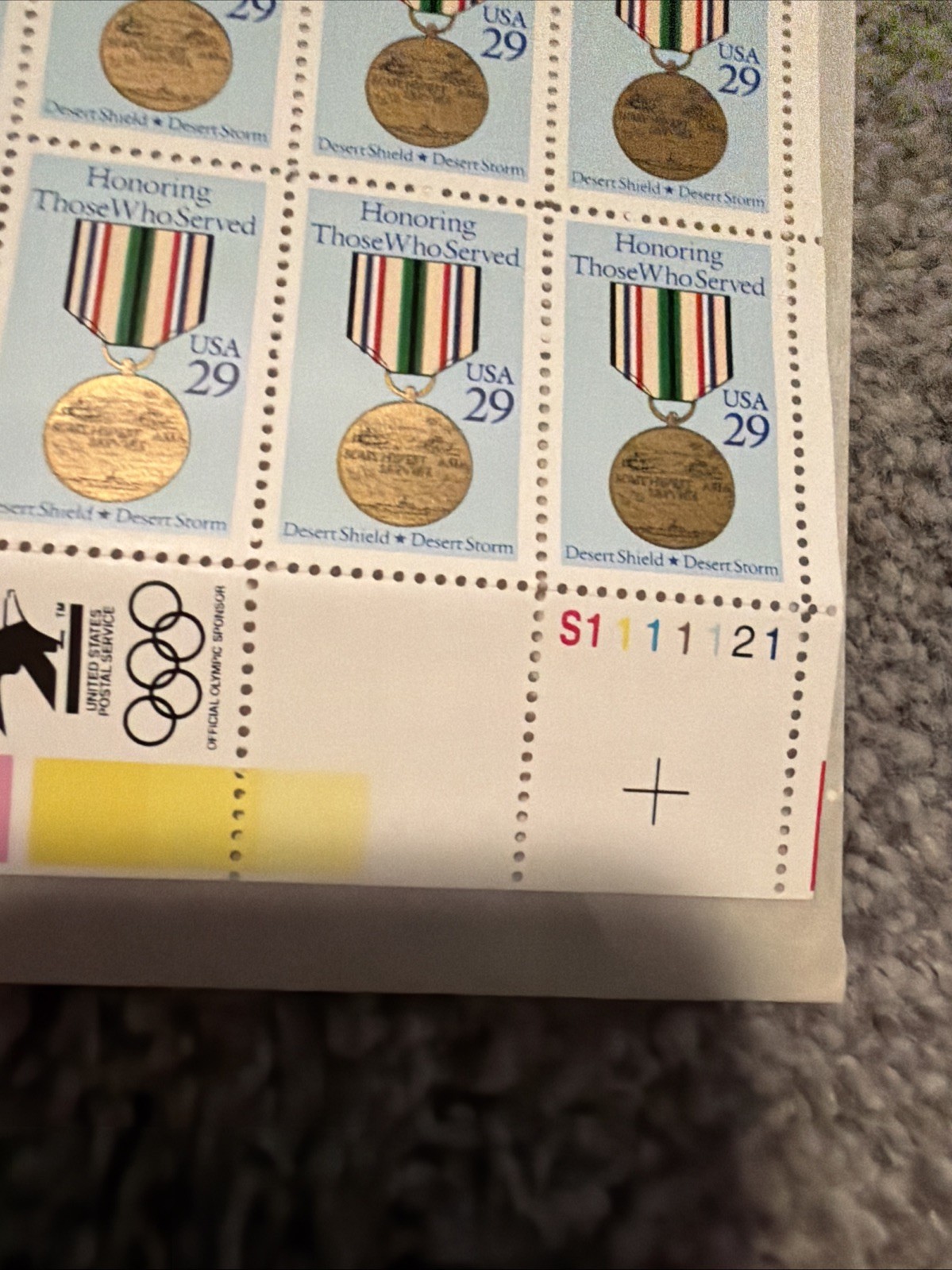 US SCOTT 2551 PANE OF 50 HONORING THOSE WHO SERVED STAMPS 29 CENT FV 14.50