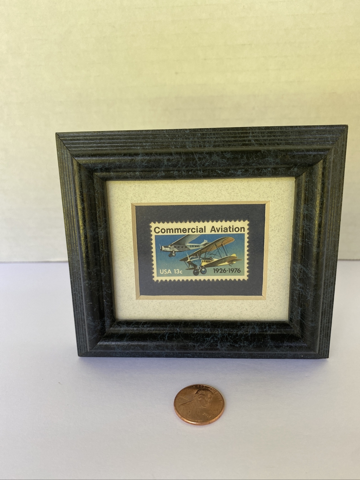 Stamp US Commercial Aviation USA 13 cent 1926-1976 frames Stamp