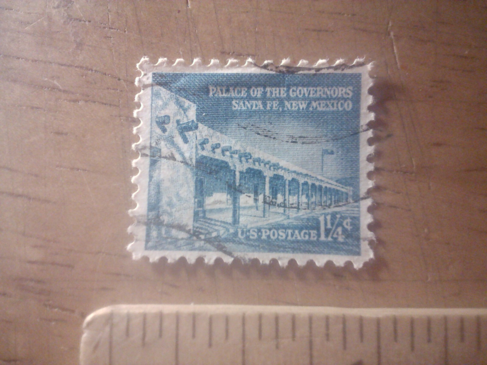 1960 1-1/4c Palace of the Governors. Liberty Series.