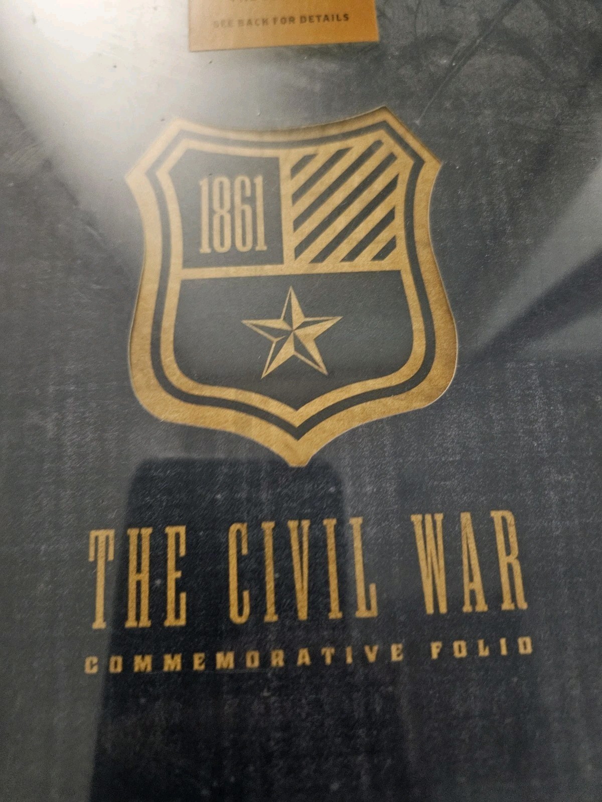 USPS 1863 THE CIVIL WAR COMMEMORATIVE FOLIO 12 STAMPS 2 FIRST DAY ISSUE SEALED