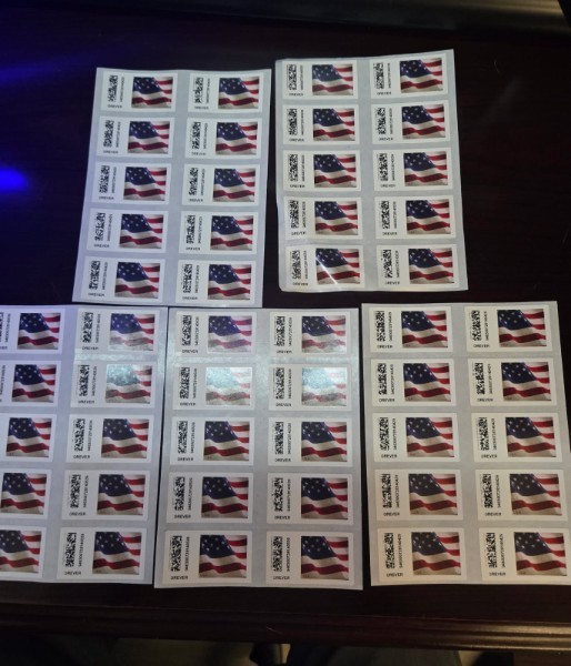 USPS First-Class Forever Postal Stamps – Book of 50 Stamps