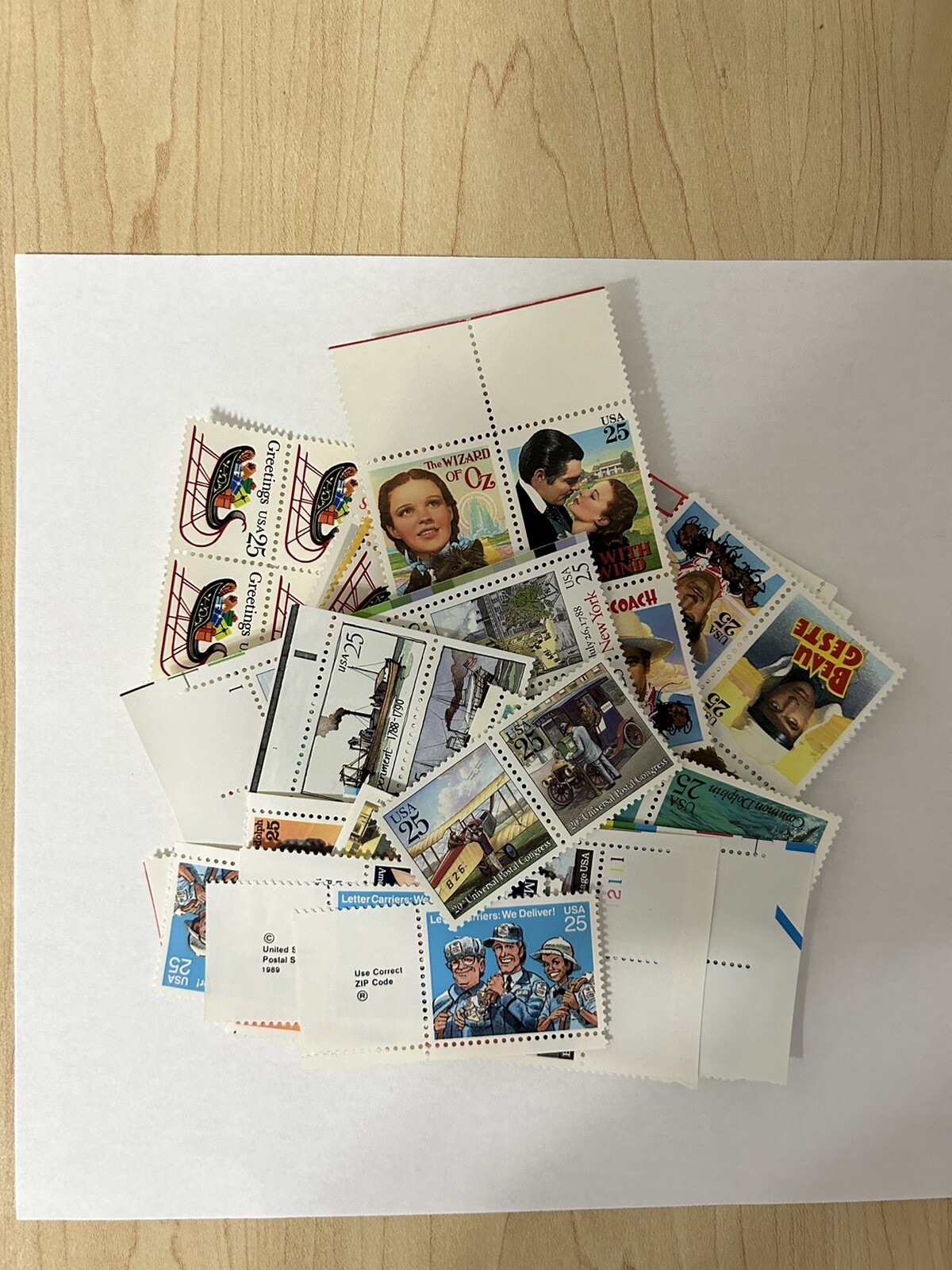 Discount Postage 200 25c Stamps $50.00 Face Huge Discount !