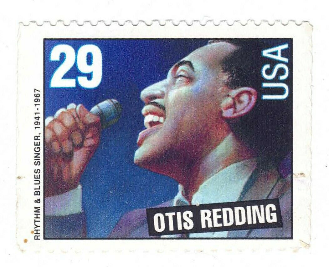 8 Rock&Roll Postage Stamps. Miller,Elvis,Haley,Holly,Redding,Valens,Washington
