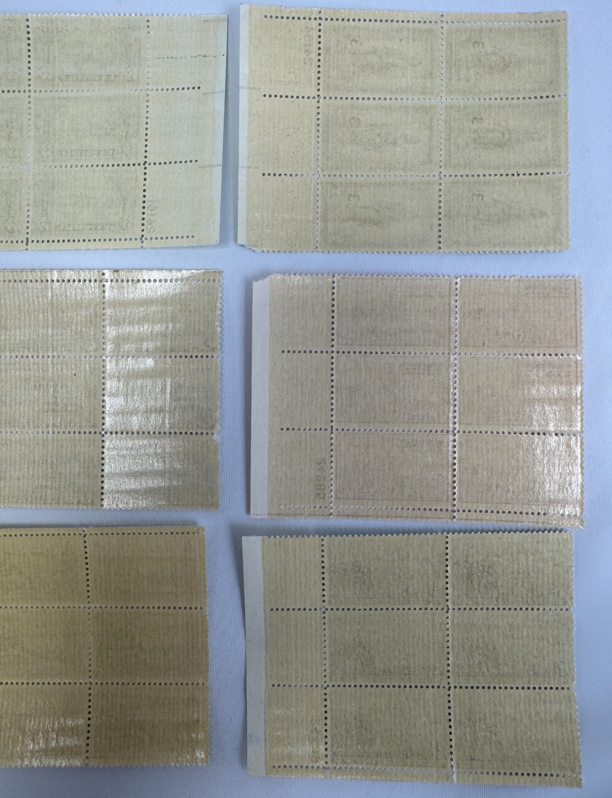 Vintage stamps US Plate Blocks 1950 to 1951 MNH Commemorative Stamps Scott 986