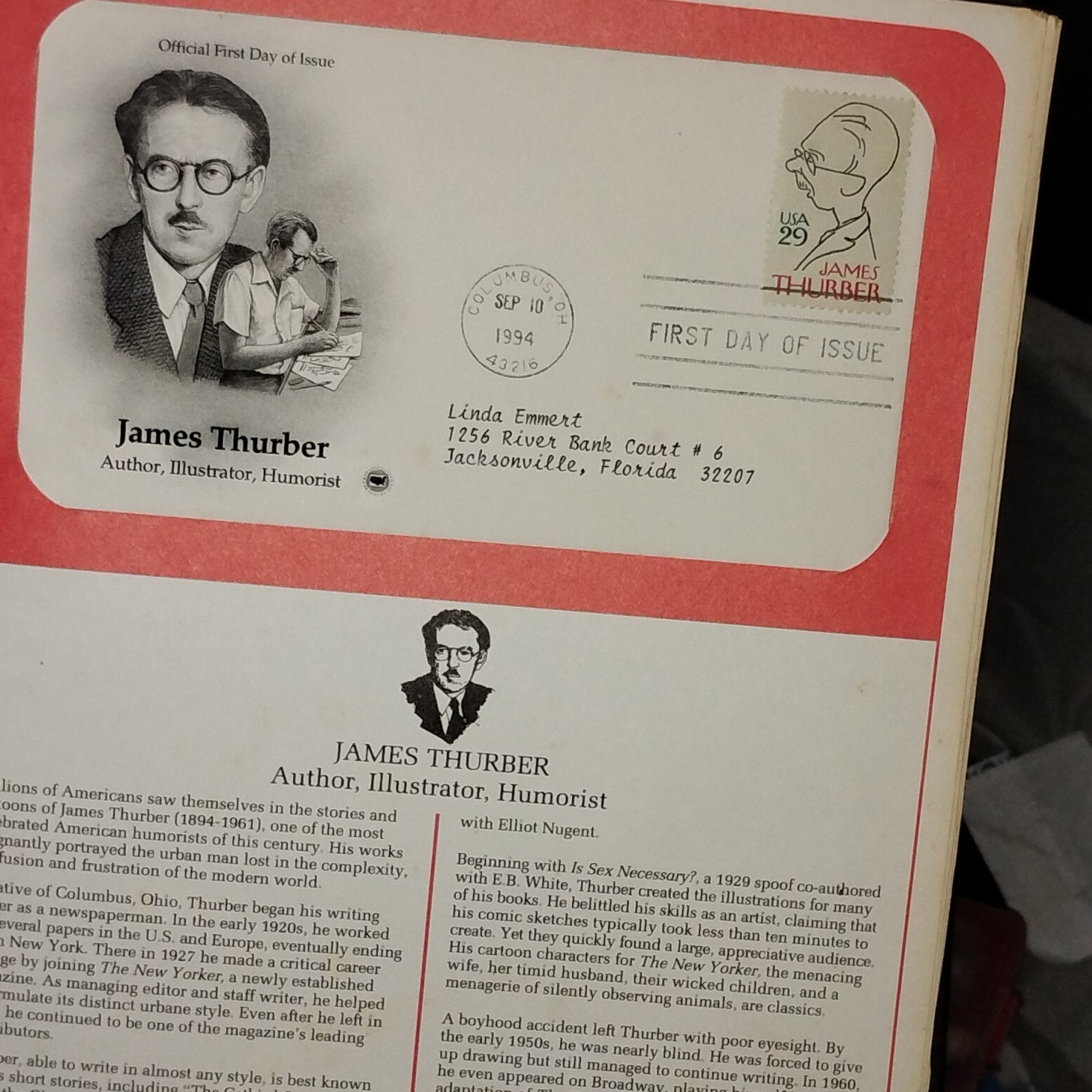 Postal Commemorative Society U.S. FIRST DAY COVERS AND SPECIAL COVERS