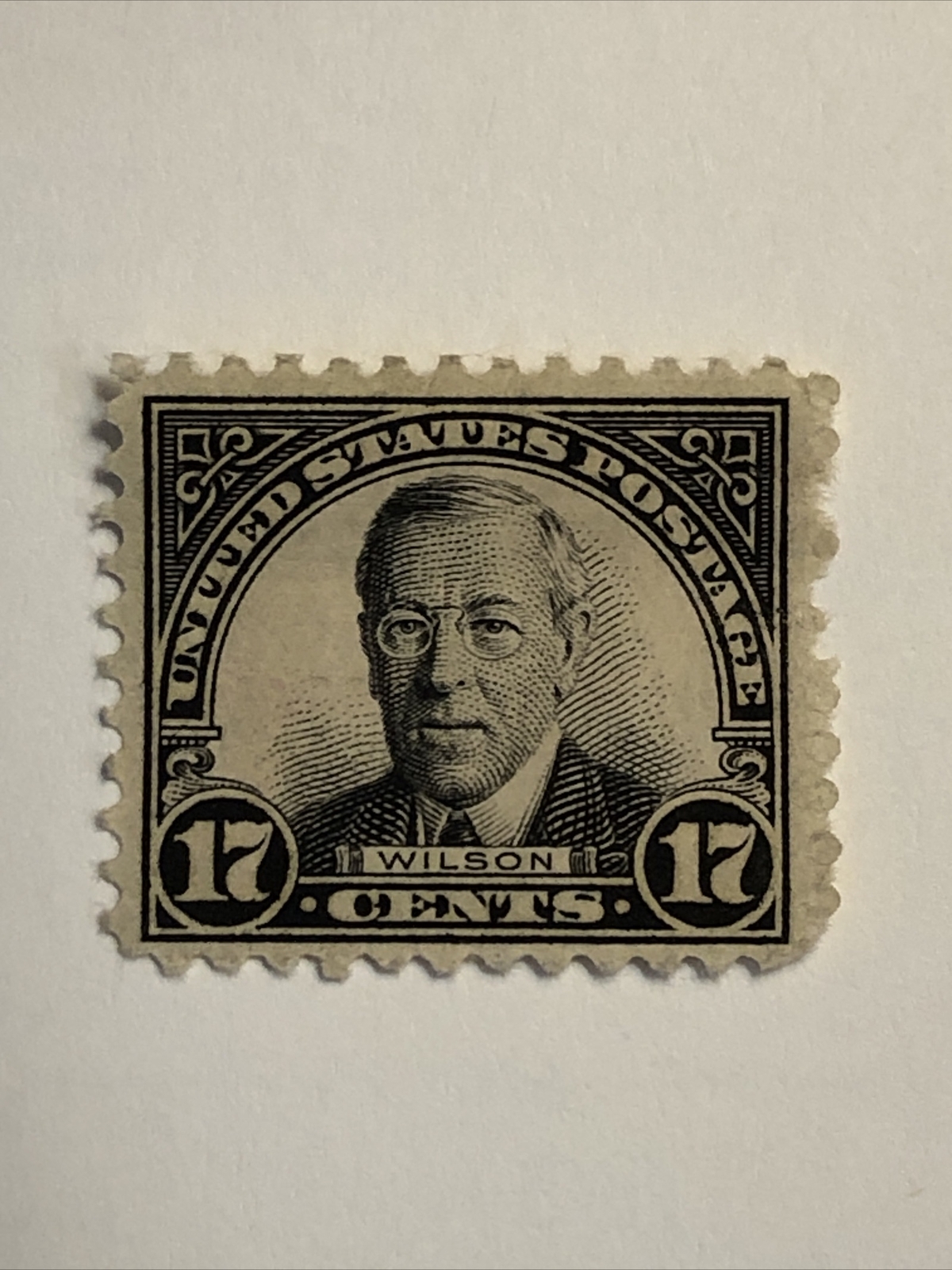 Scott # 697 1925 – 26 17 Cent Wilson U.S. Postage Stamp