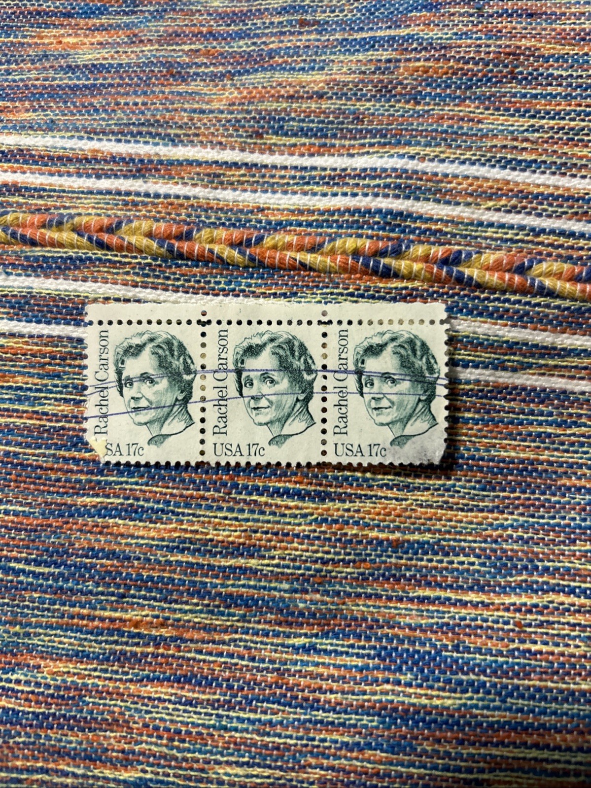 1981 Rachel Carson: 17 Cent – US Stamp 3 Together