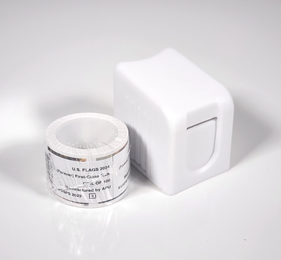 NEW USPS 2024 Forever Stamps 1 Roll of 100 + Free Dispenser – Fast Shipping