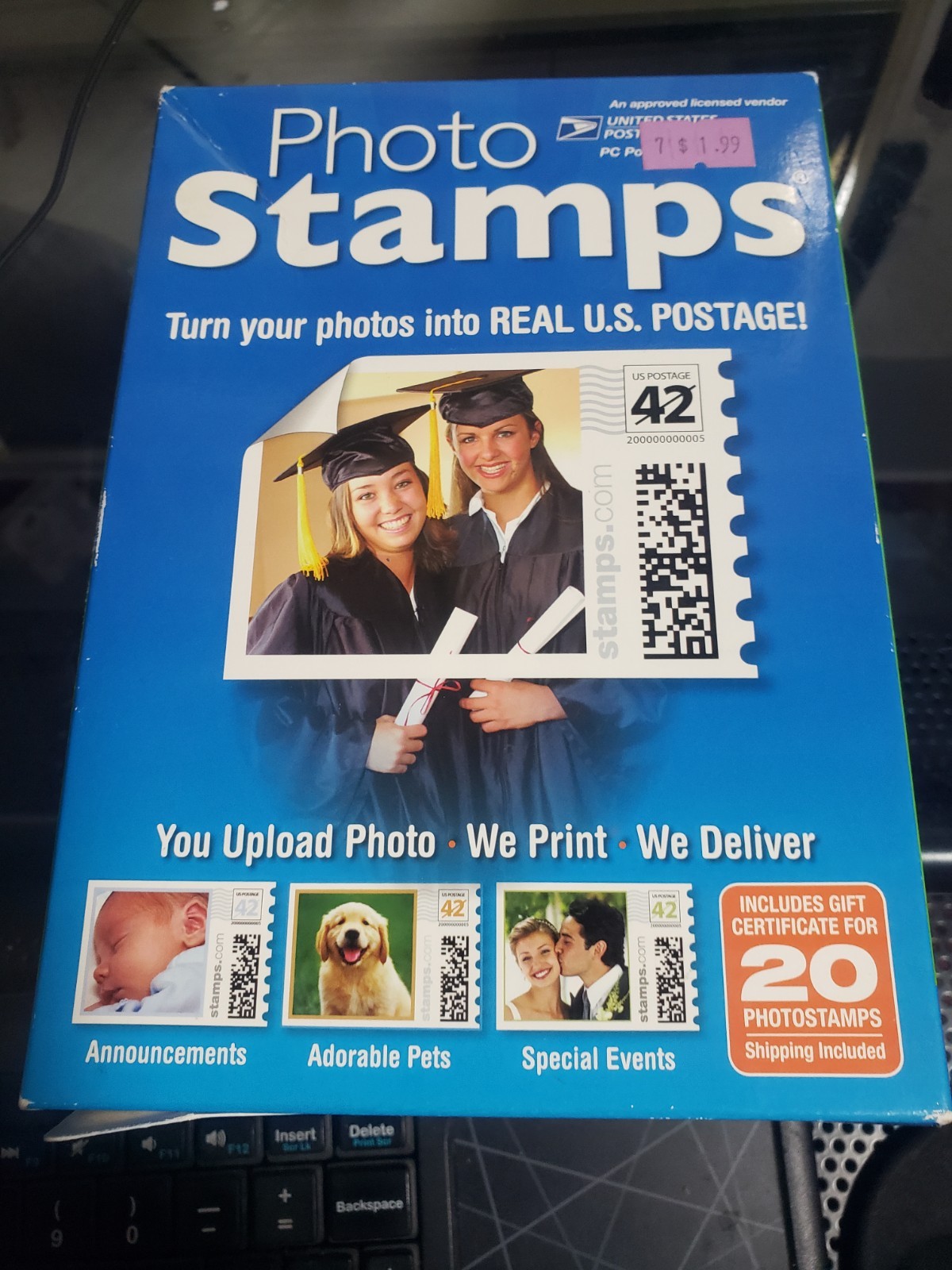 “Photo Stamps” unopened box