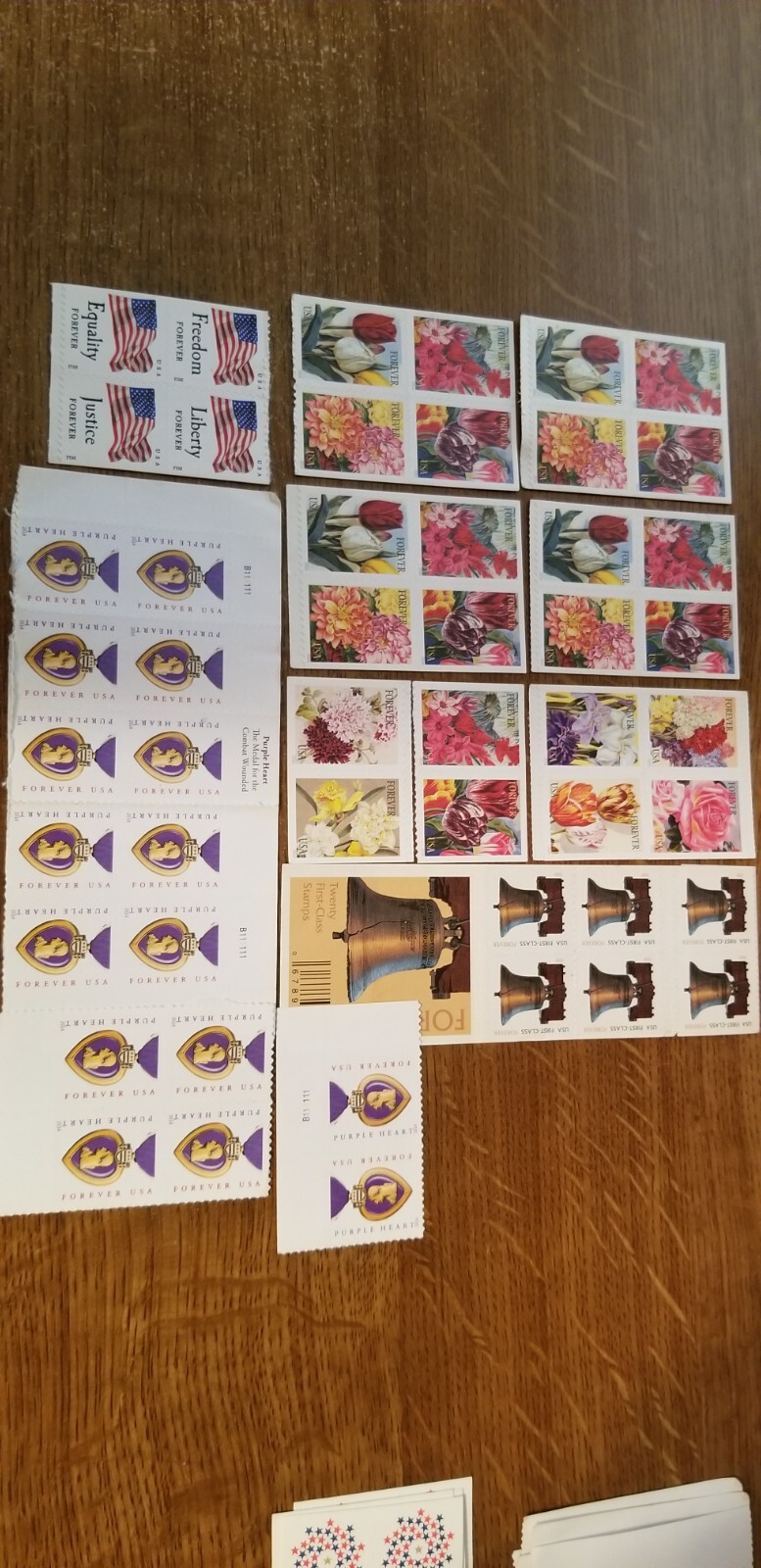 50 MINT/UNUSED $.73 Forever POSTAGE STAMPS (value $36.50) ONLY $30.00+FREE SHIP