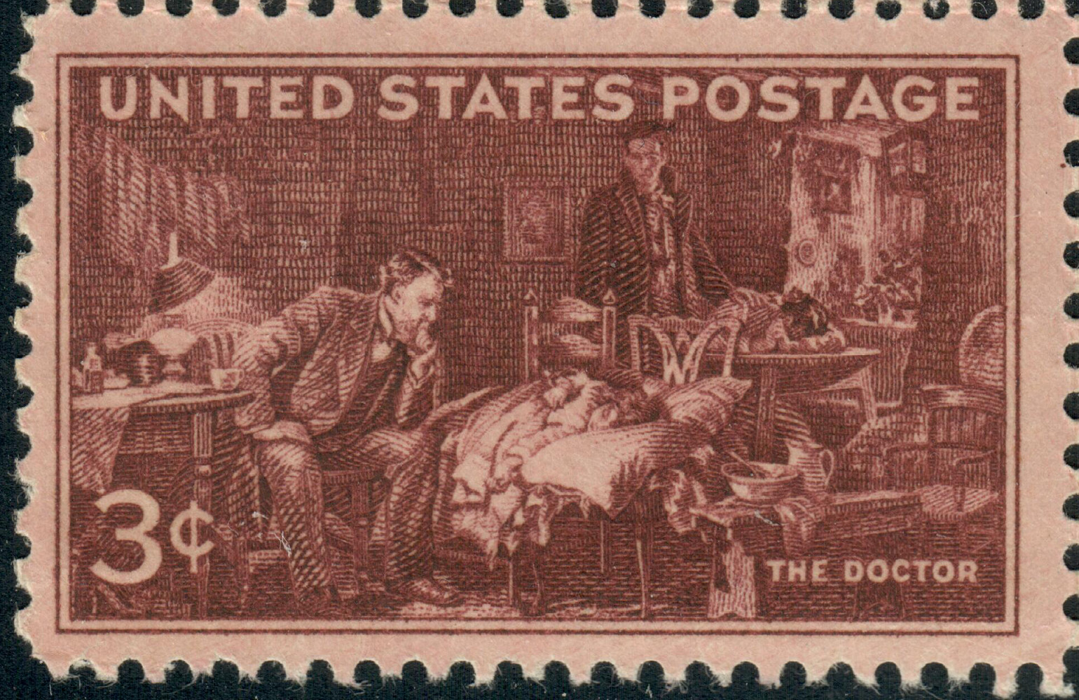 USA – 1947 – Physicians of America – 3¢ #3 – #2898
