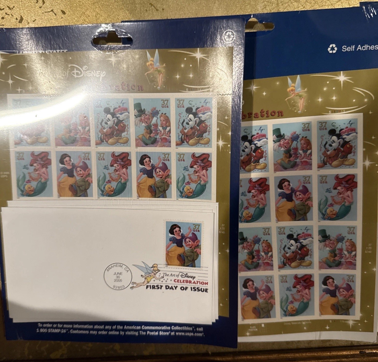 DISNEY STAMP LOT (37 Cents/42 Cents) – 2004/2005