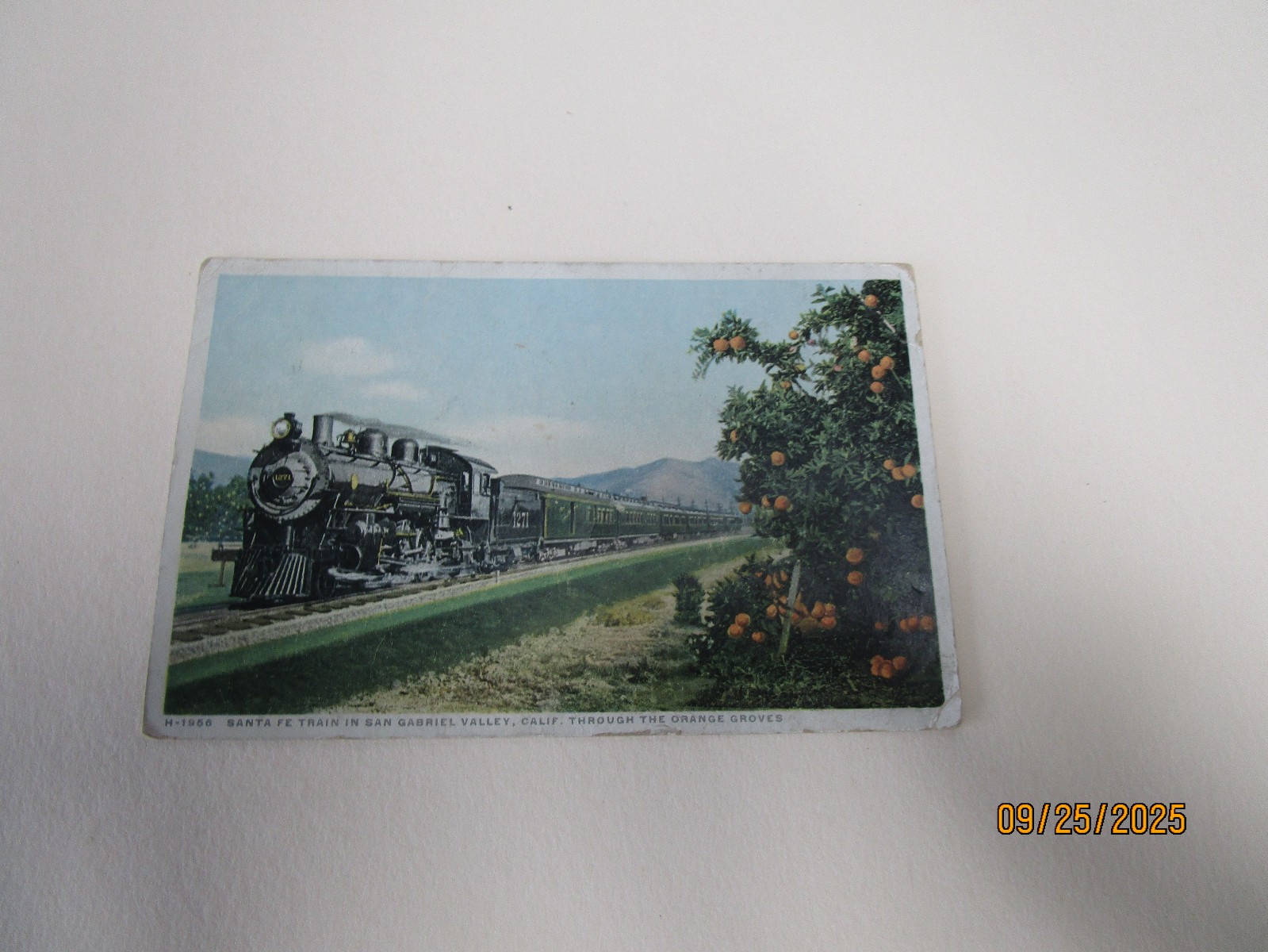 WASHINGTON 1 CENT STAMP POSTCARD POSTMARKED 1919 STAMP EPHEMERA