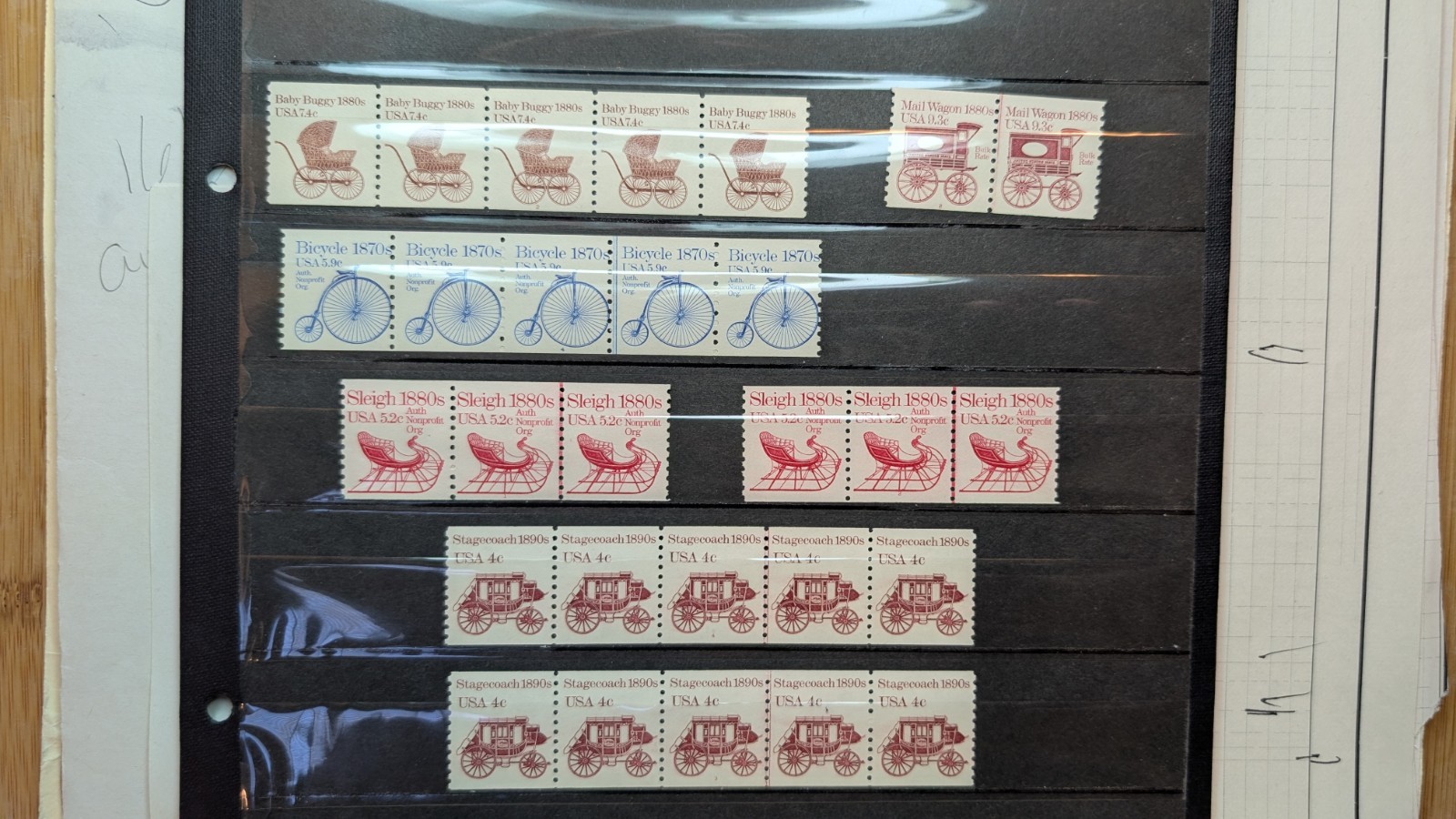 USA #1898a – 1903 PNC Mnh Mix. Cat $39.