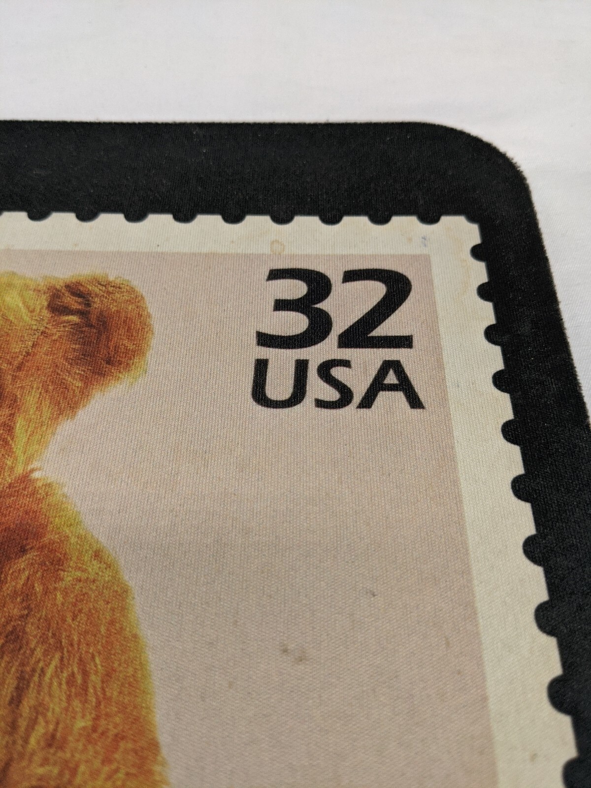 USPS 1996 Teddy Bear Created 32 USA Stamp Mousepad And Keychain
