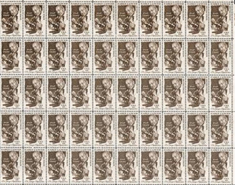 PAP TEST—EARLY CANCER DETECT–Page of 50 collectible 1978 Stamps—FREE SHIPPING