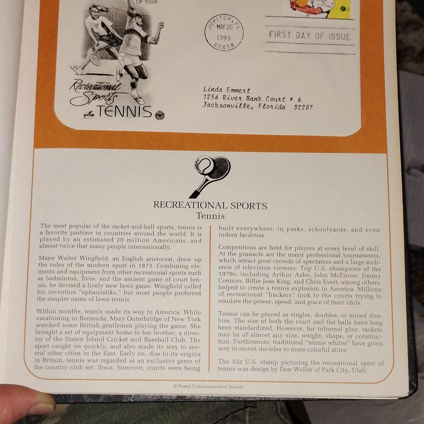 Postal Commemorative Society U.S. FIRST DAY COVERS AND SPECIAL COVERS