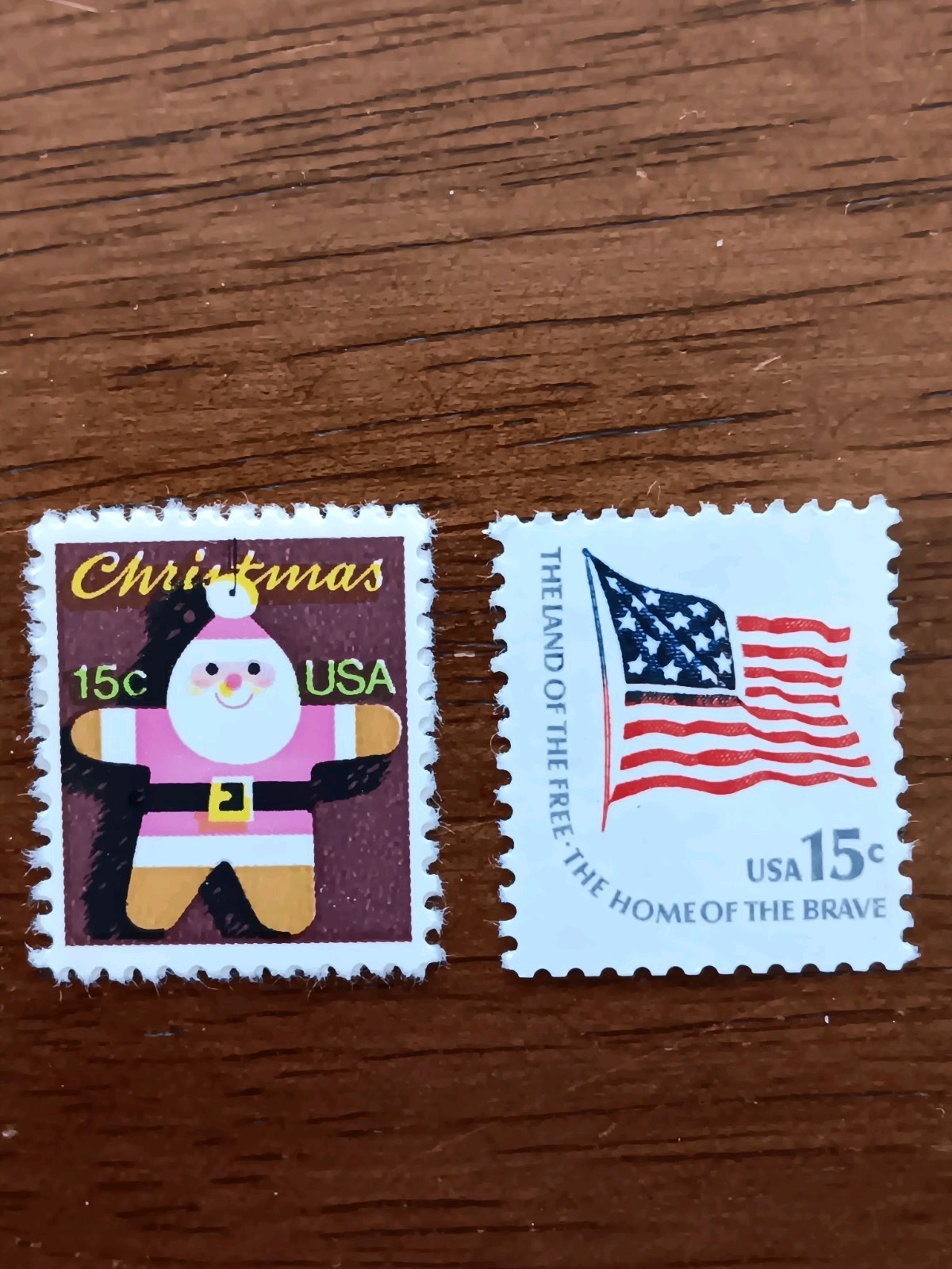 USPS Stamps Lot of 10 Singles at 15 Cents. MNH