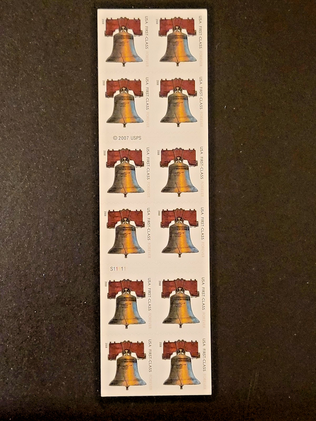 USPS First-Class FOREVER Stamps – Liberty Bell Booklet (20 stamps) COLLECTIBLE