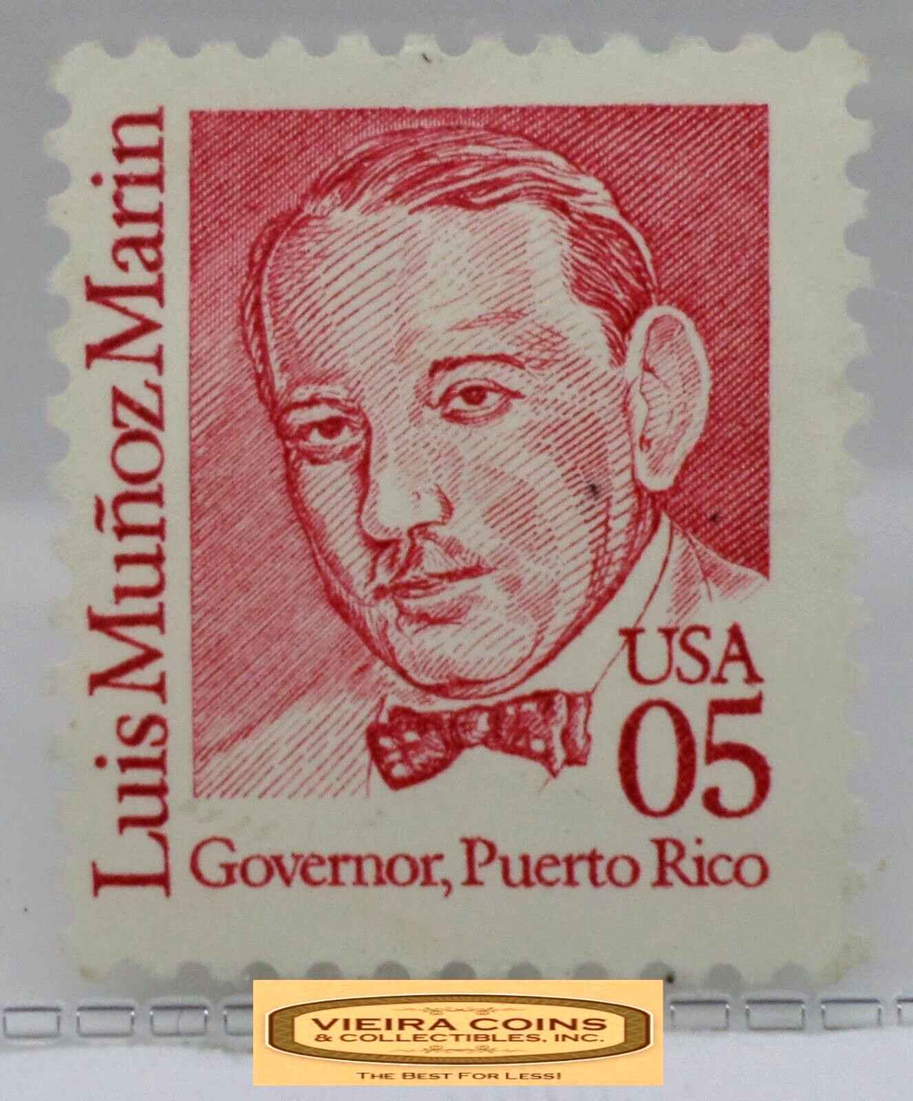 USA Luis Munaz Marin Gevernor Puerto Rico 5 Cents Stamp – #S41387NQ