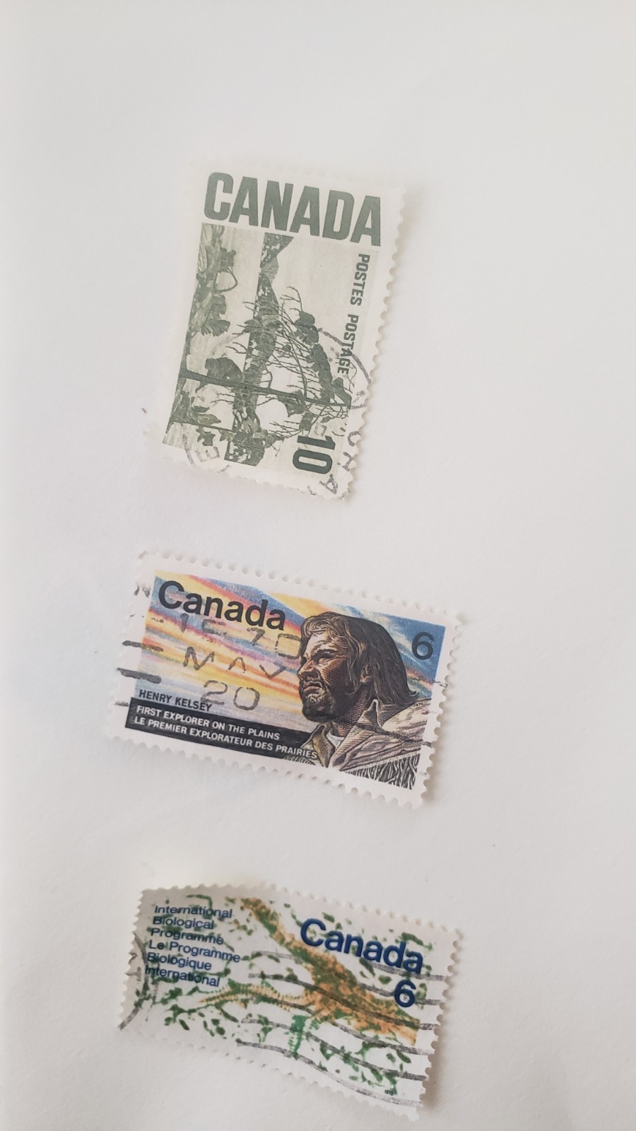 Misclineous stamps from Canada, Europe, New Zealand , Mexico, Australia, etc.