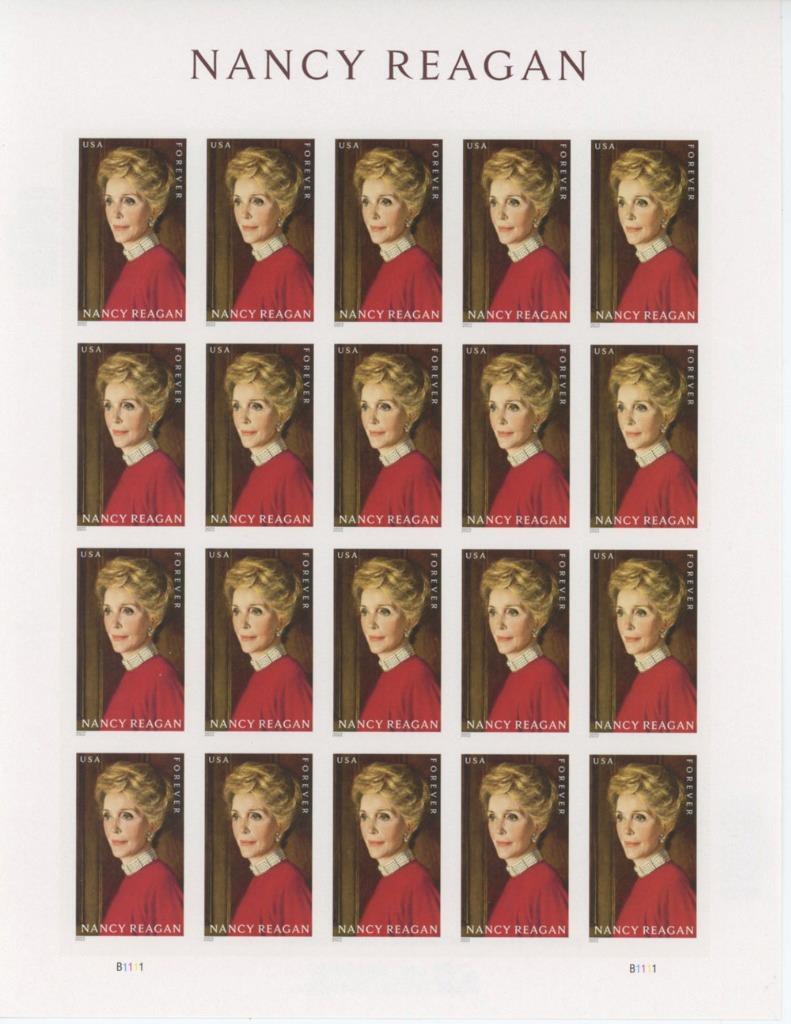 US SCOTT 5702 SHEET OF 20 NANCY REAGAN FOREVER STAMPS MNH