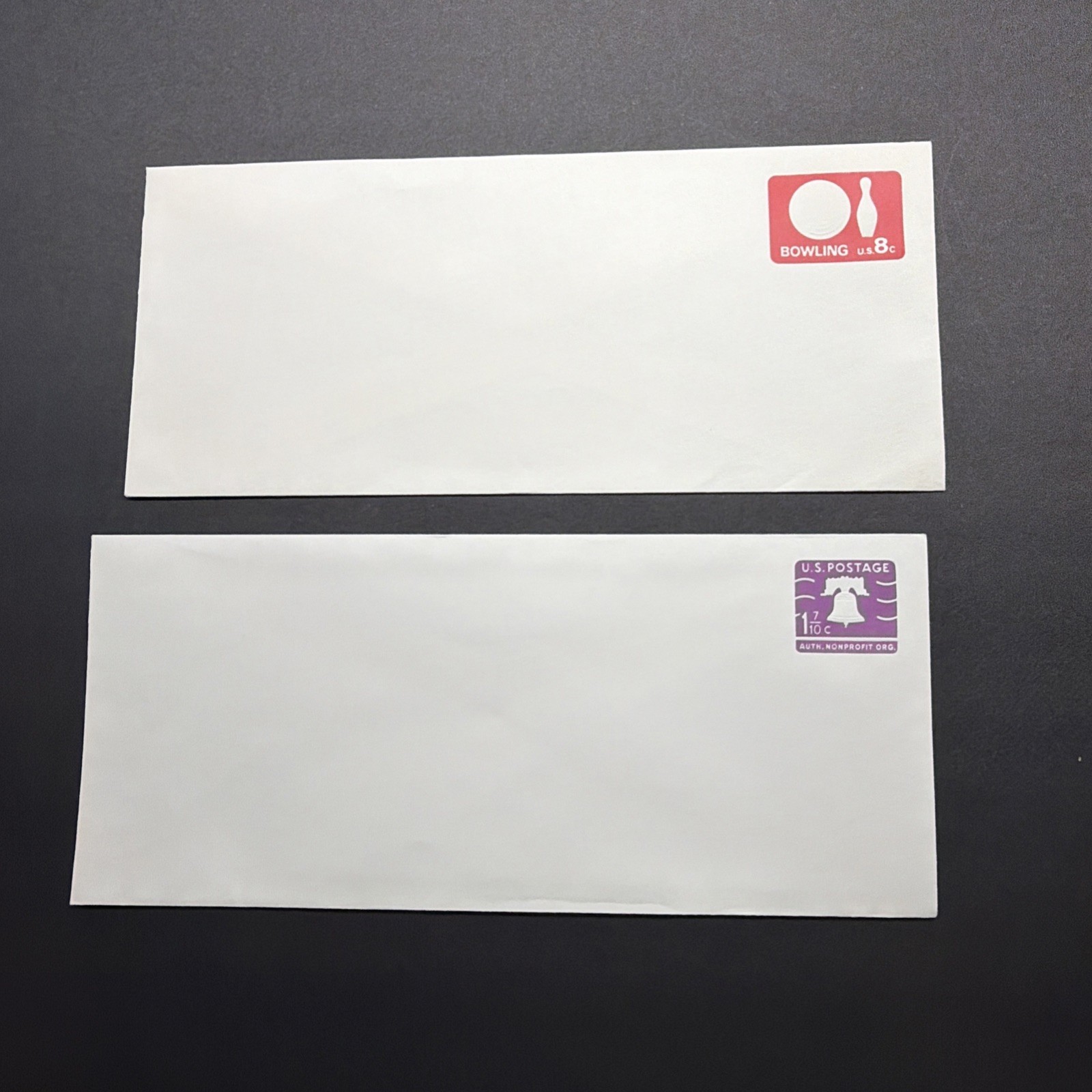 Vintage USPS Postal Stationery Stamped Envelopes Mint MOBY DICK TENNIS MORE