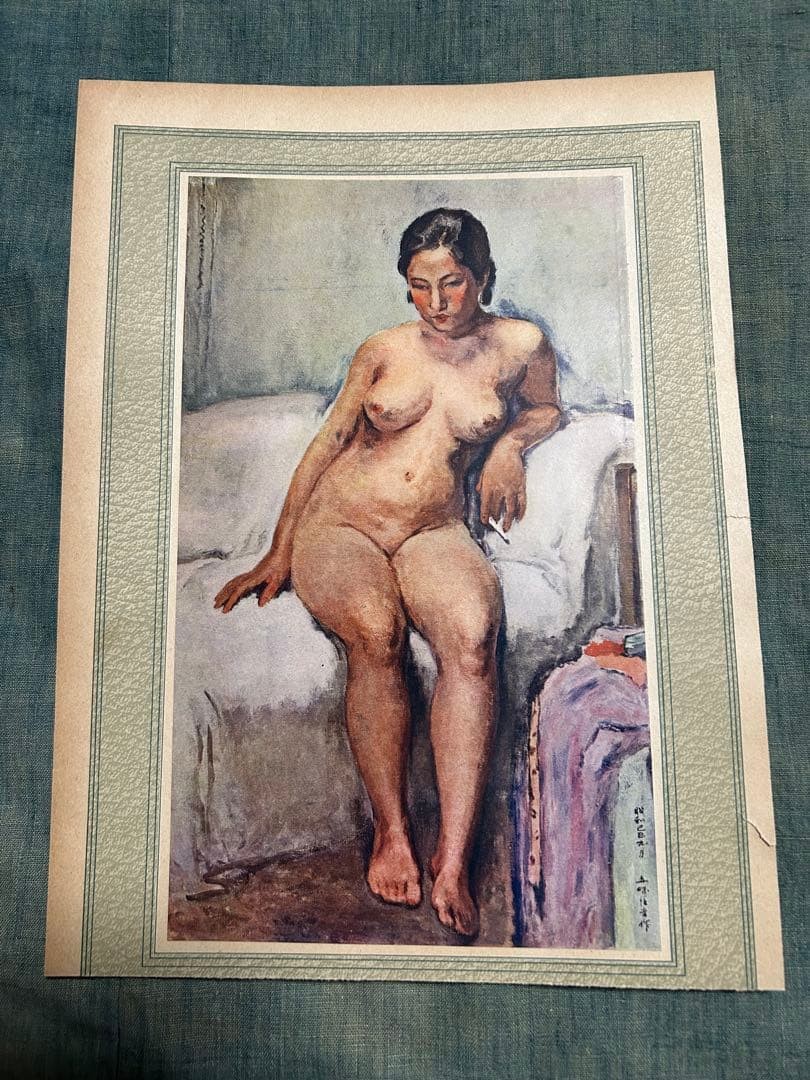 Art Deco art collection of women and landscapes, bulk sale