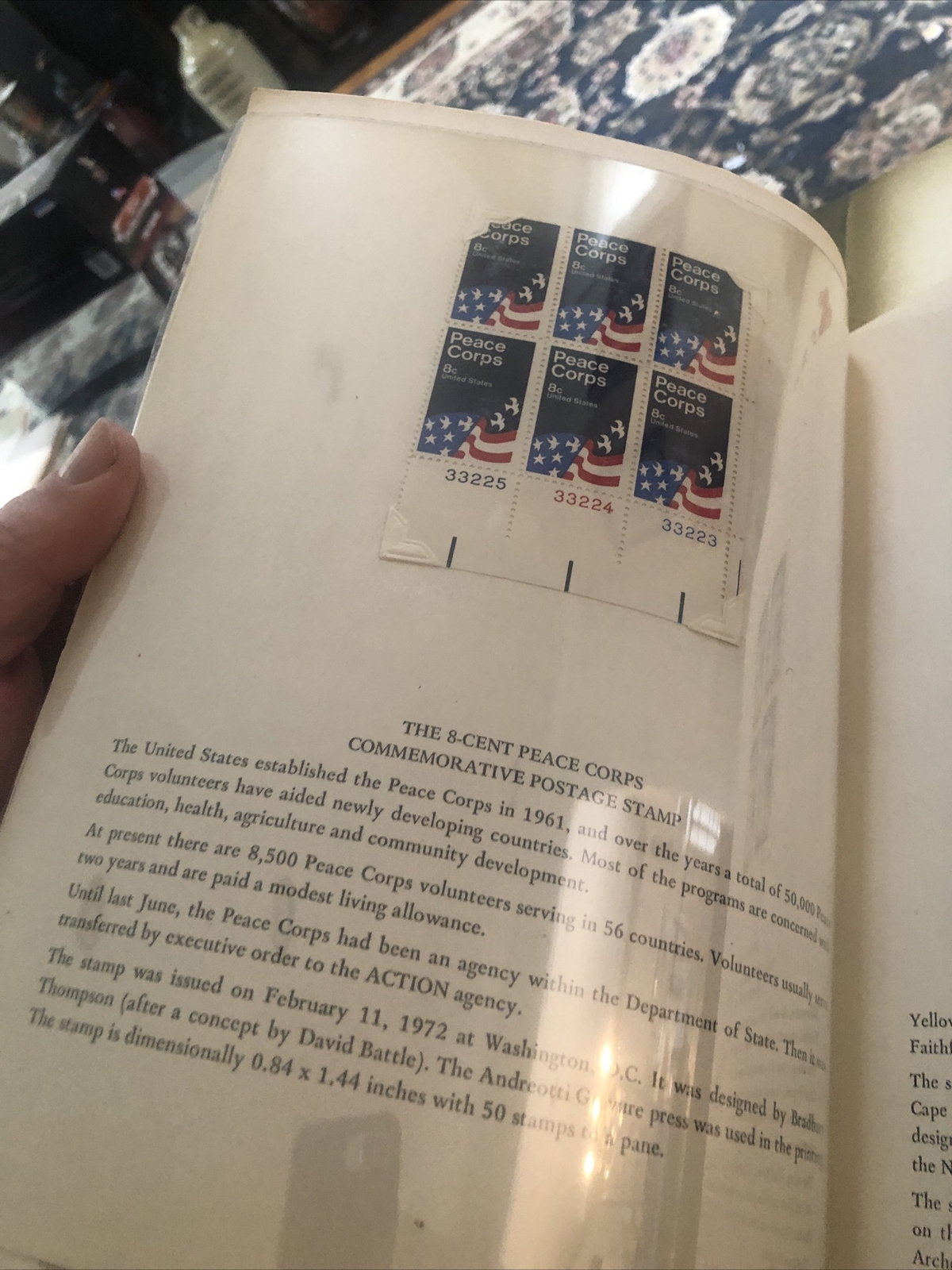 Happy holidays 1972 US stamps summary rare postmaster stamp collection Gift Rare
