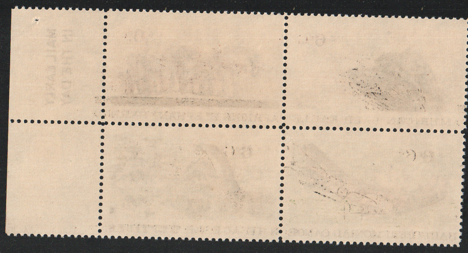 1970 6c Natural History Block of Four Scott #1387-90 ST276