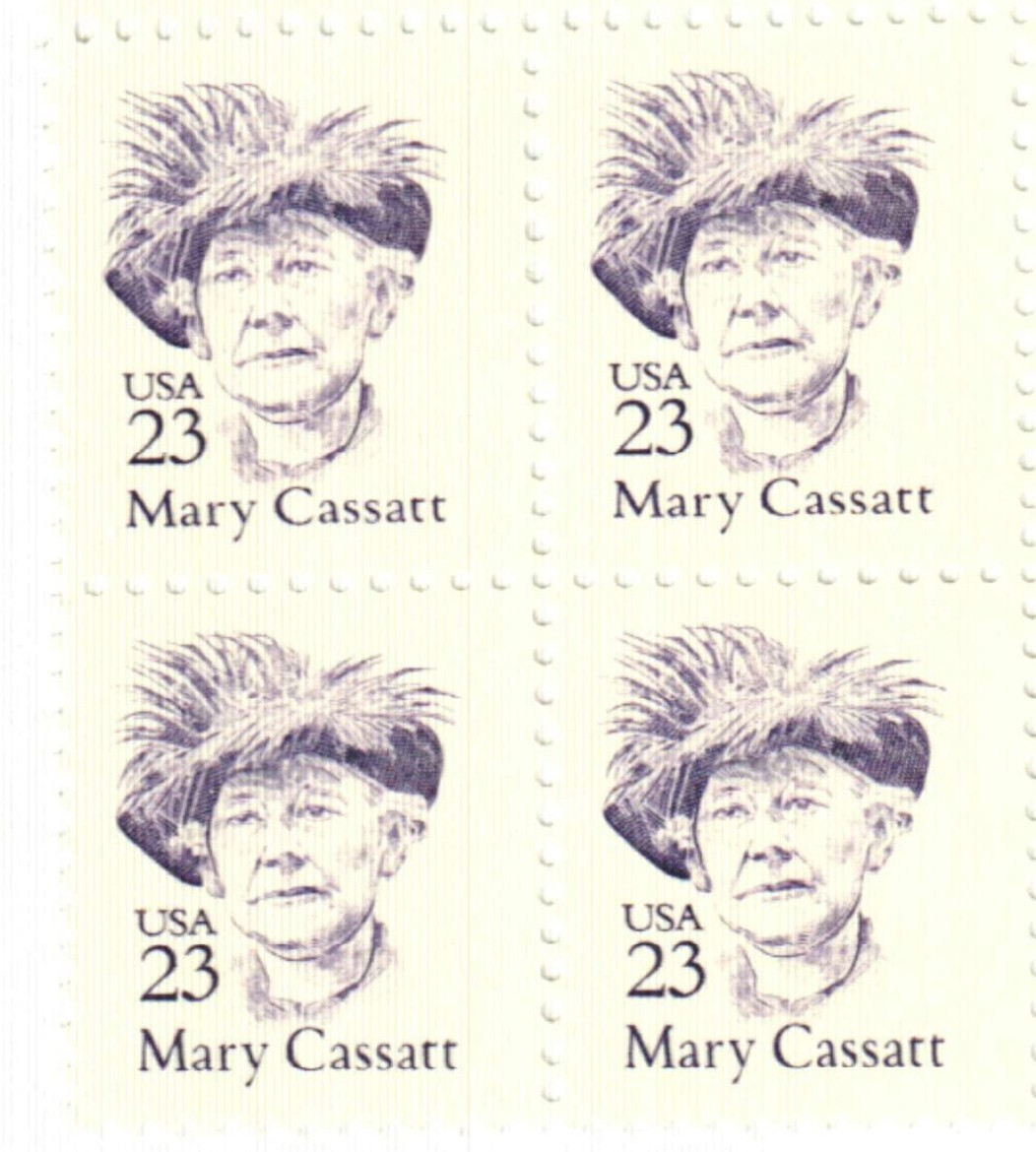 United States 23¢ Mary Cassatt Postage Stamp #2181 x 100 singles
