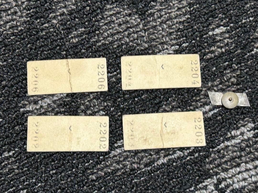 Showa 26/27 Tokyo Station Red Line Included Ordinary Entrance Ticket 5 Yen Fare