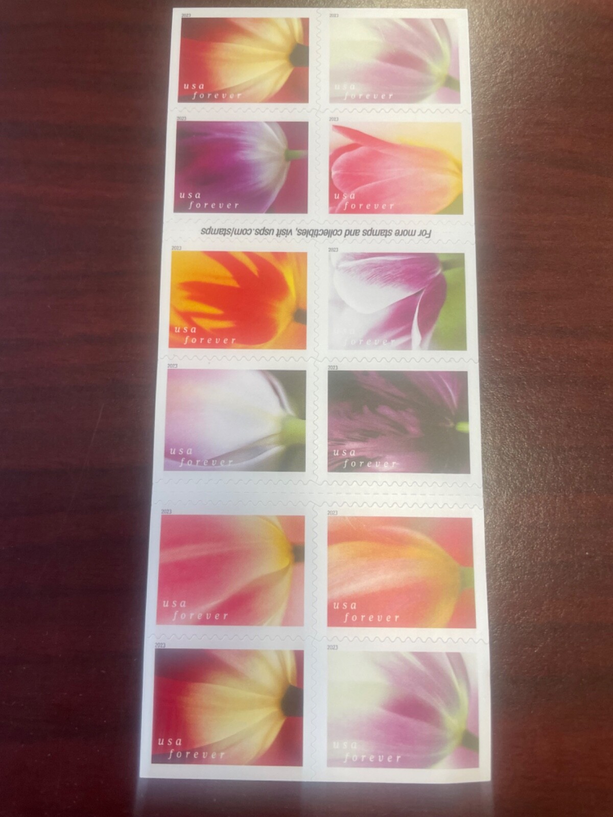 100 Forever assorted stamps, uncancelled, original **14% off retail prices**