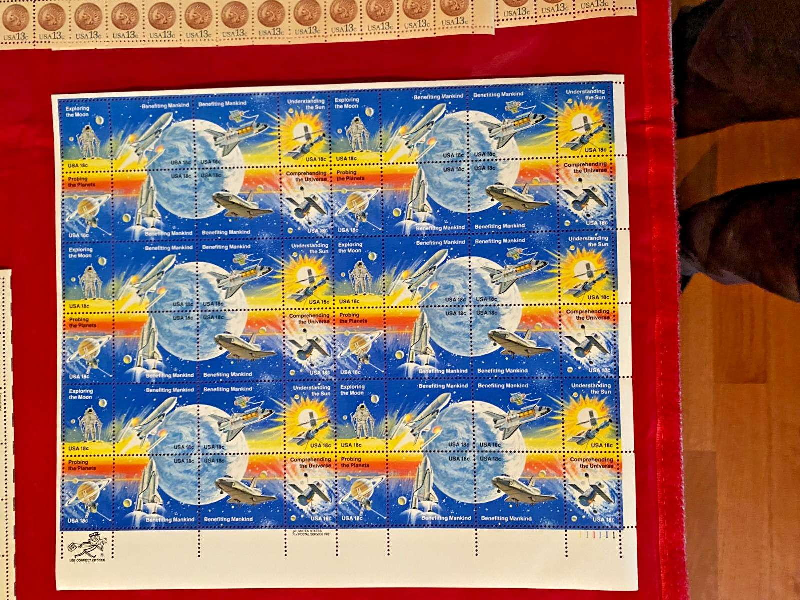 US Postage lot of 23 Sheets MNH .02 to .33 Cent Sheets. Face Value is $121
