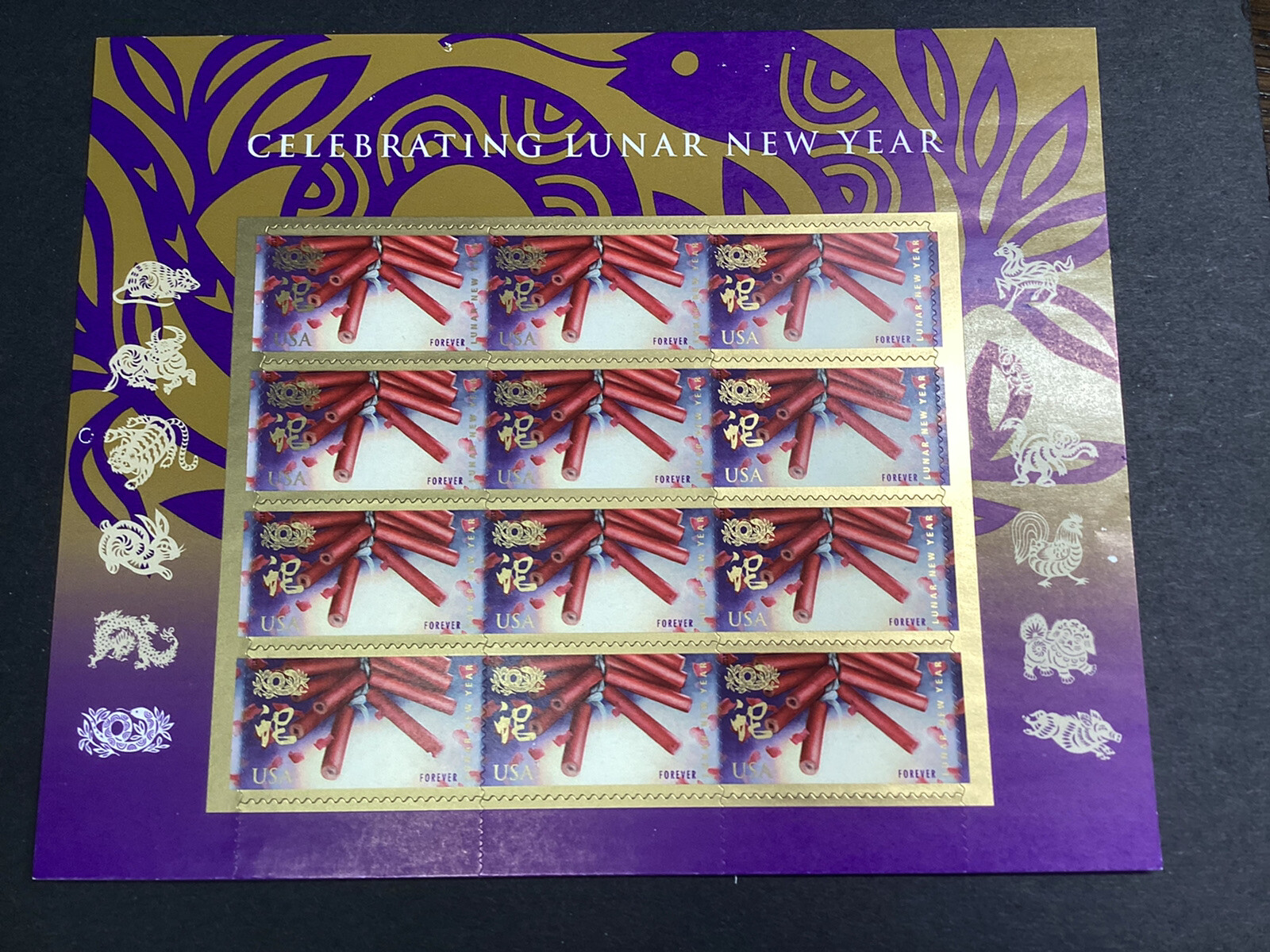 SCOTT# 4726 SHEET OF 12 LUNAR NEW YEAR FOREVER STAMPS MNH-2013-US