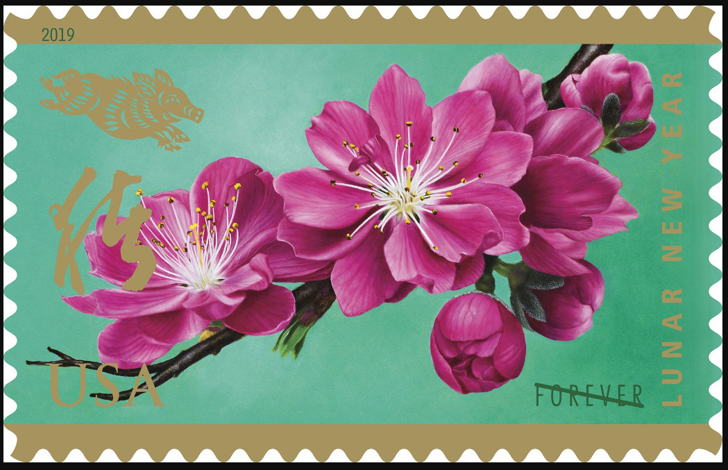Celebrating Lunar New Year – Boar FDI Memento with 12 Forever Stamps Scott #5340