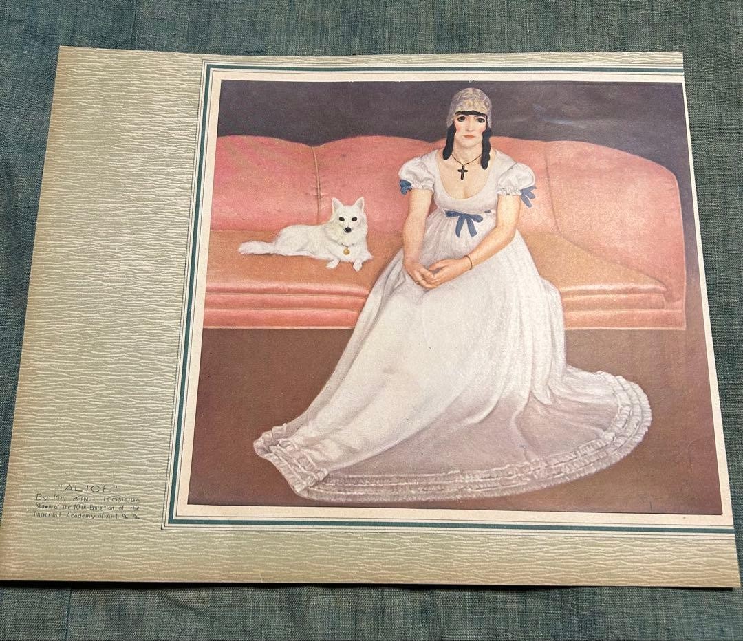Art Deco art collection of women and landscapes, bulk sale