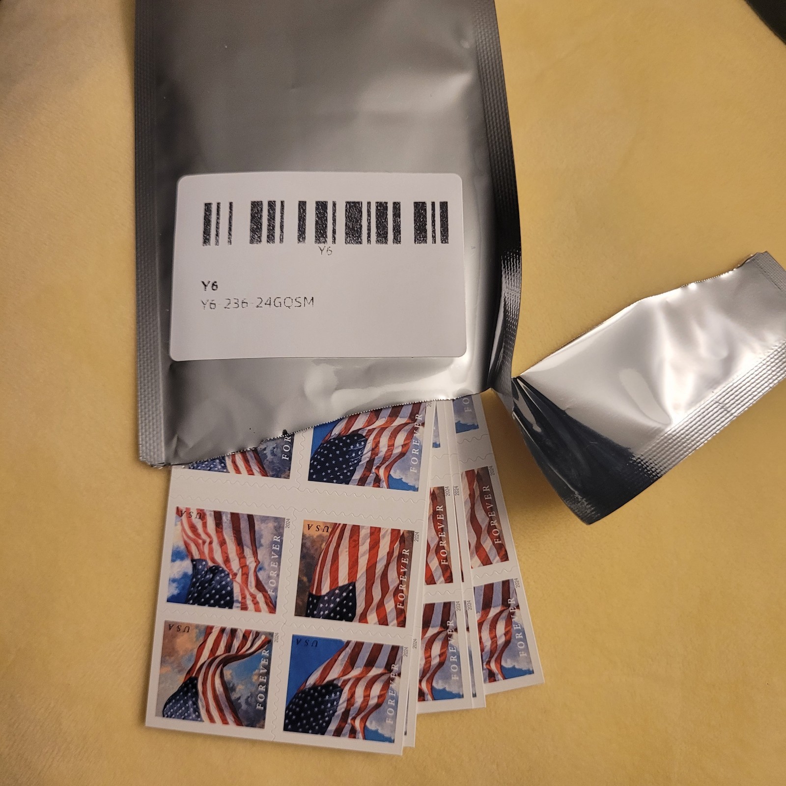 Mailing Office Supplies Postage Stamps 40 Count Free Ground Advantage Shipping