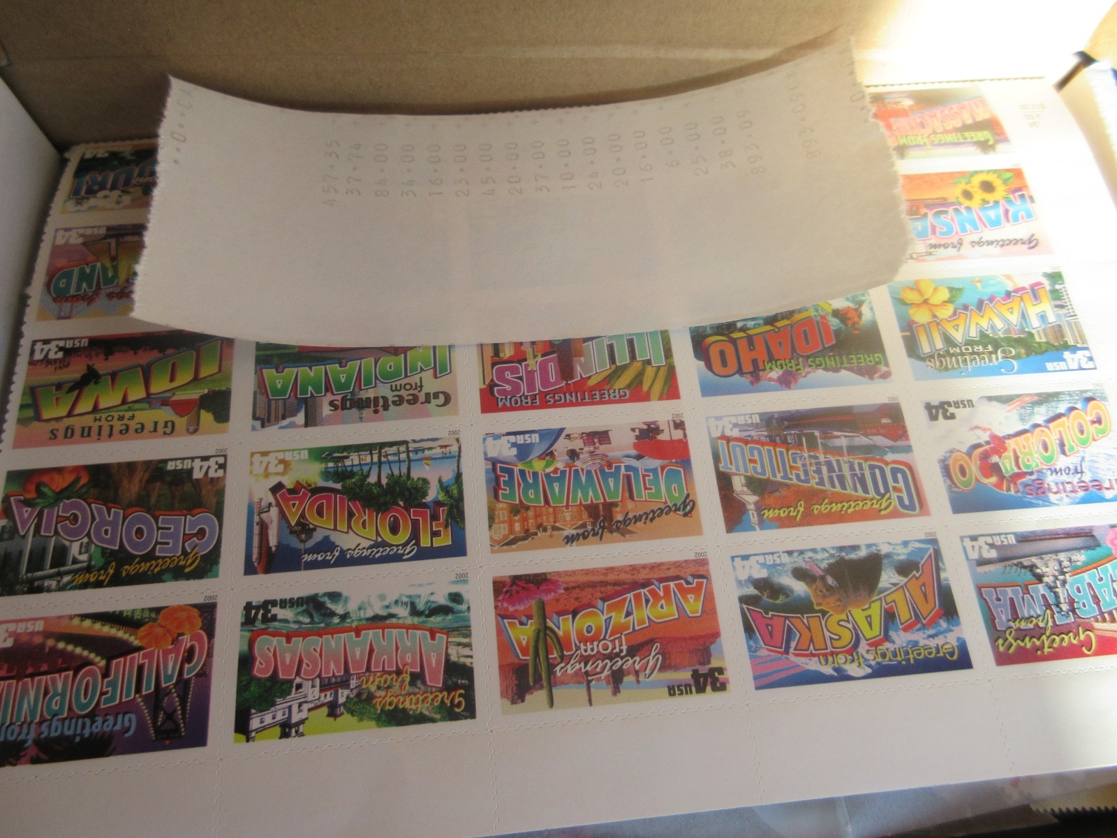 Mint NH US Discount Postage Lot W/Face Value of $910.00 Under 50 %