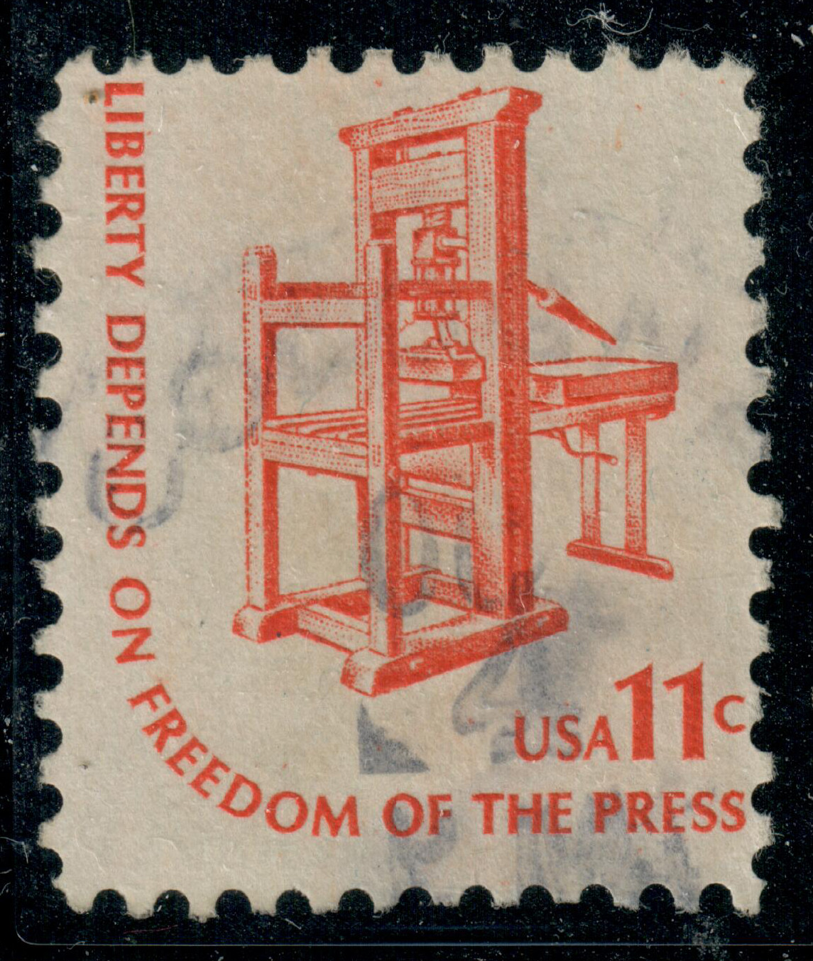 USA – 1975 – Americana Issue – Printing Press – 11¢ – #3521