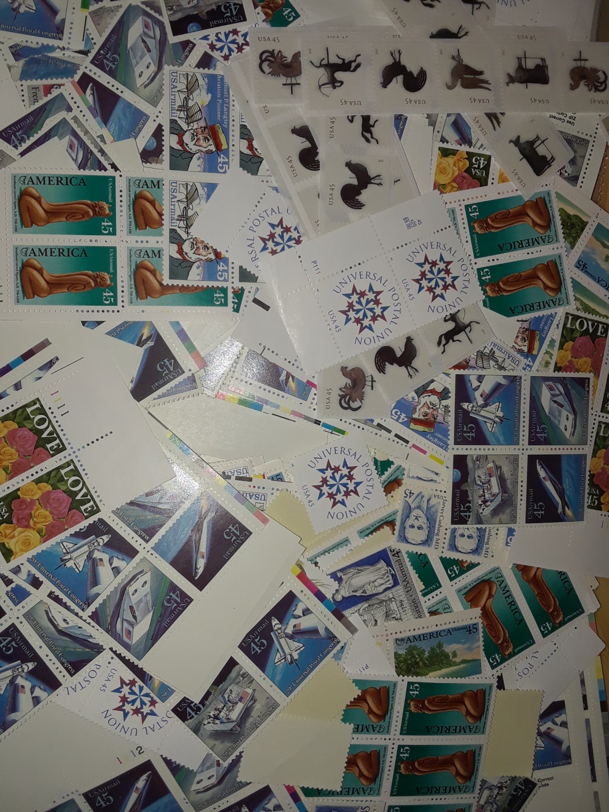 Three Sheets x 20 = 60 LEGENDS OF THE WEST 29¢ US Postage Stamps. USA 2869 a-t