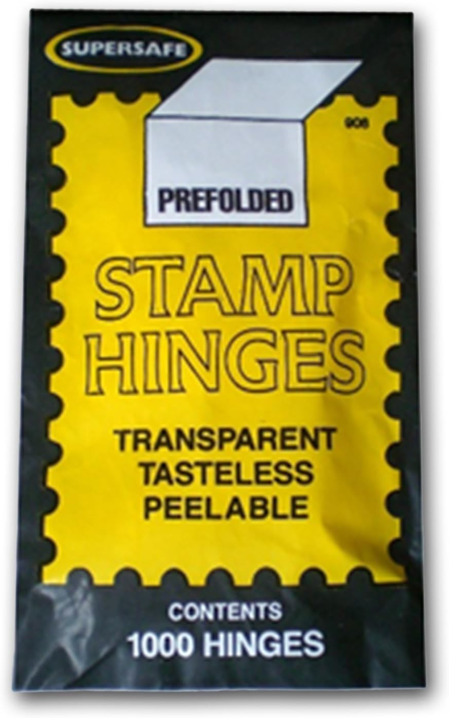 Supersafe Folded Stamp Hinges Pack of 1,000