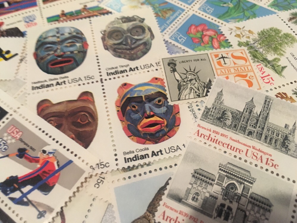 20 MNH All Different Classic 15 cent stamps