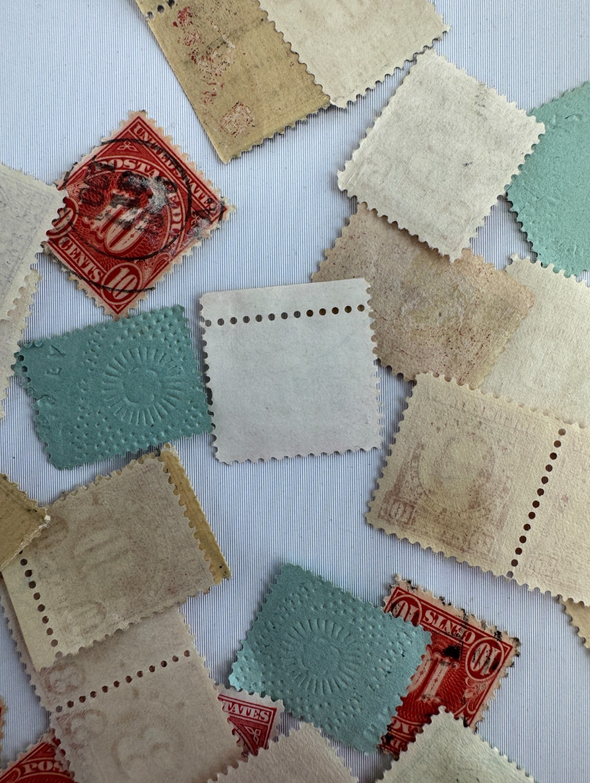 Large US Revenue and Postage Due Stamp Lot 1890s-1950s Documentary Revenue Back