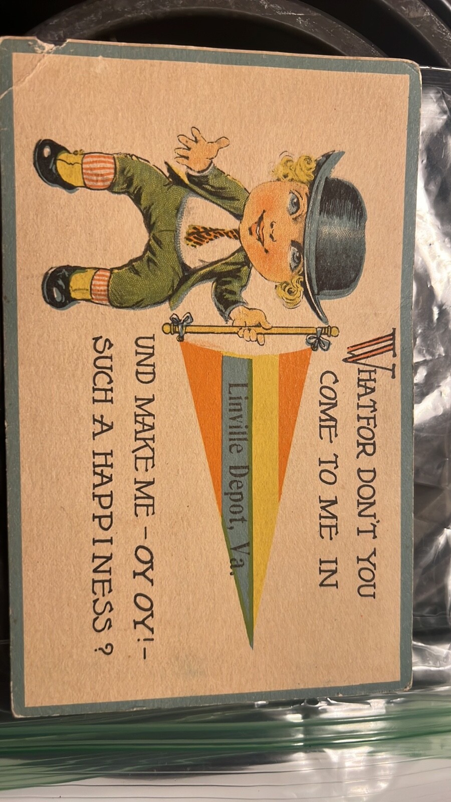 stamps 1900s Broadway va all good shape 