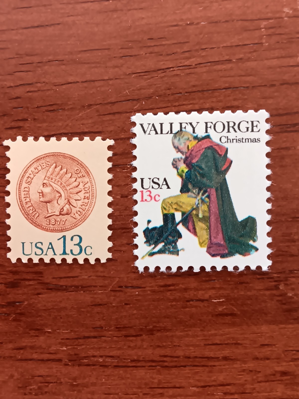 USPS Stamps Lot of 10 Singles at 13 Cents. MNH