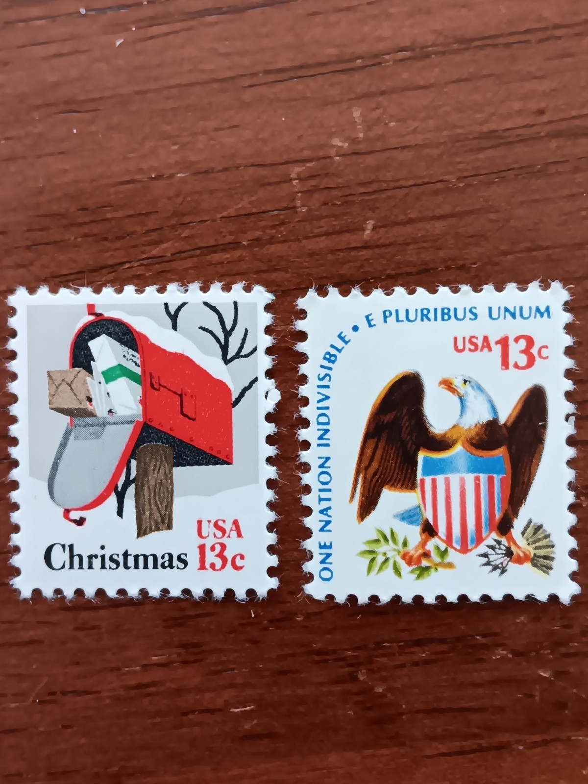 USPS Stamps Lot of 10 Singles at 13 Cents. MNH