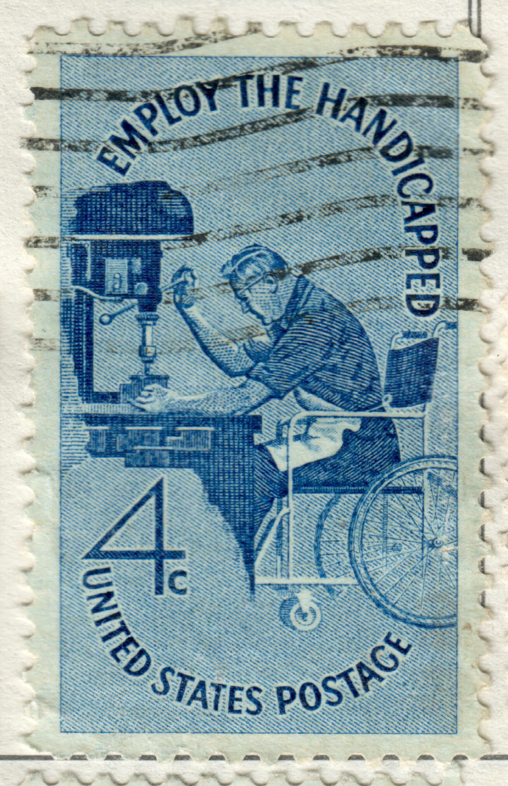 USA – 1960 Employ the Handicapped