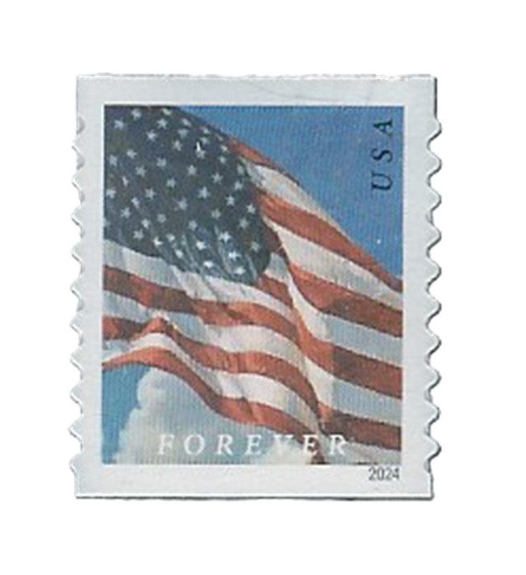 Scott #5871…Forever Flag…Perf 9.