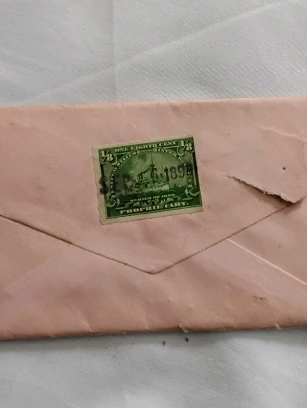 Vintage Correspondence Lot Late 1800’s Early 1900’s Postage Stamps